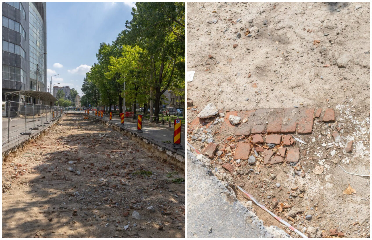 Vestigii în Cartierul Armenesc: Lucrările de tramvai, stopate
