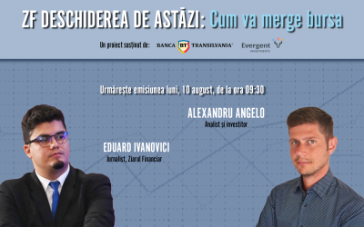 Bursa, vineri: Alexandru Angelo, șef la ZF, explică mișcările