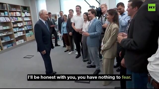 Putin, sfidător în fața AI: „Nu-mi e frică de nimic”