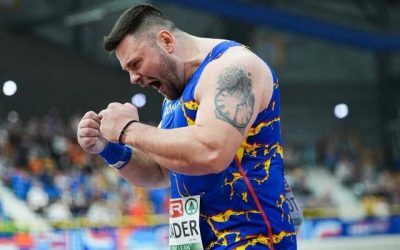 Rareș Toader, locul 5 la Europene la aruncarea greutății