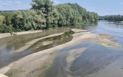 Oltenia, la secetă drastică: Râurile s-au evaporat complet