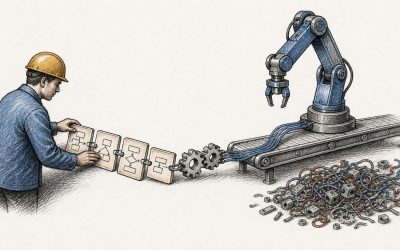 Roboții nu contează: Miza e pe date și procese