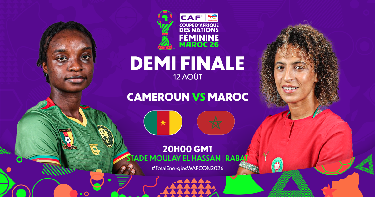 Maroc – Camerun: Duel pentru finala CAN Feminin 2026