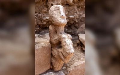 Statuie veche de 11.000 de ani, uimire totală: Om pe leopard