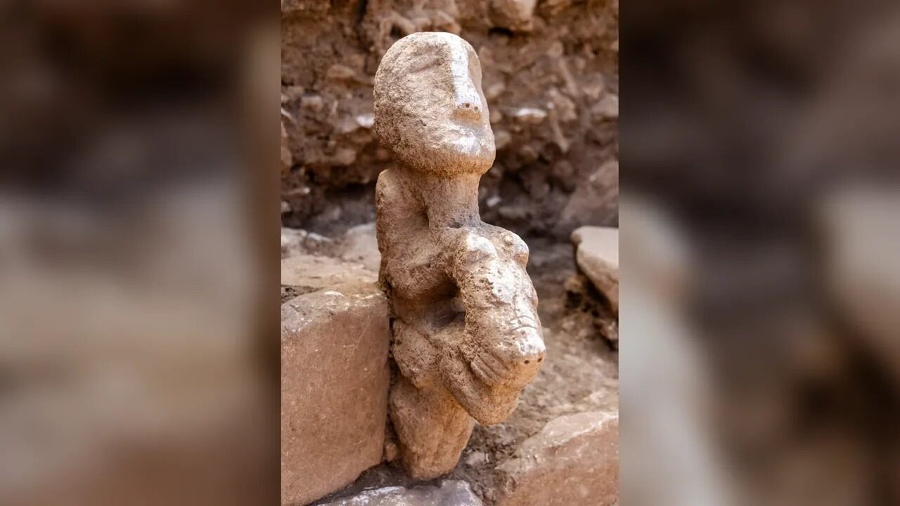 Statuie veche de 11.000 de ani, uimire totală: Om pe leopard