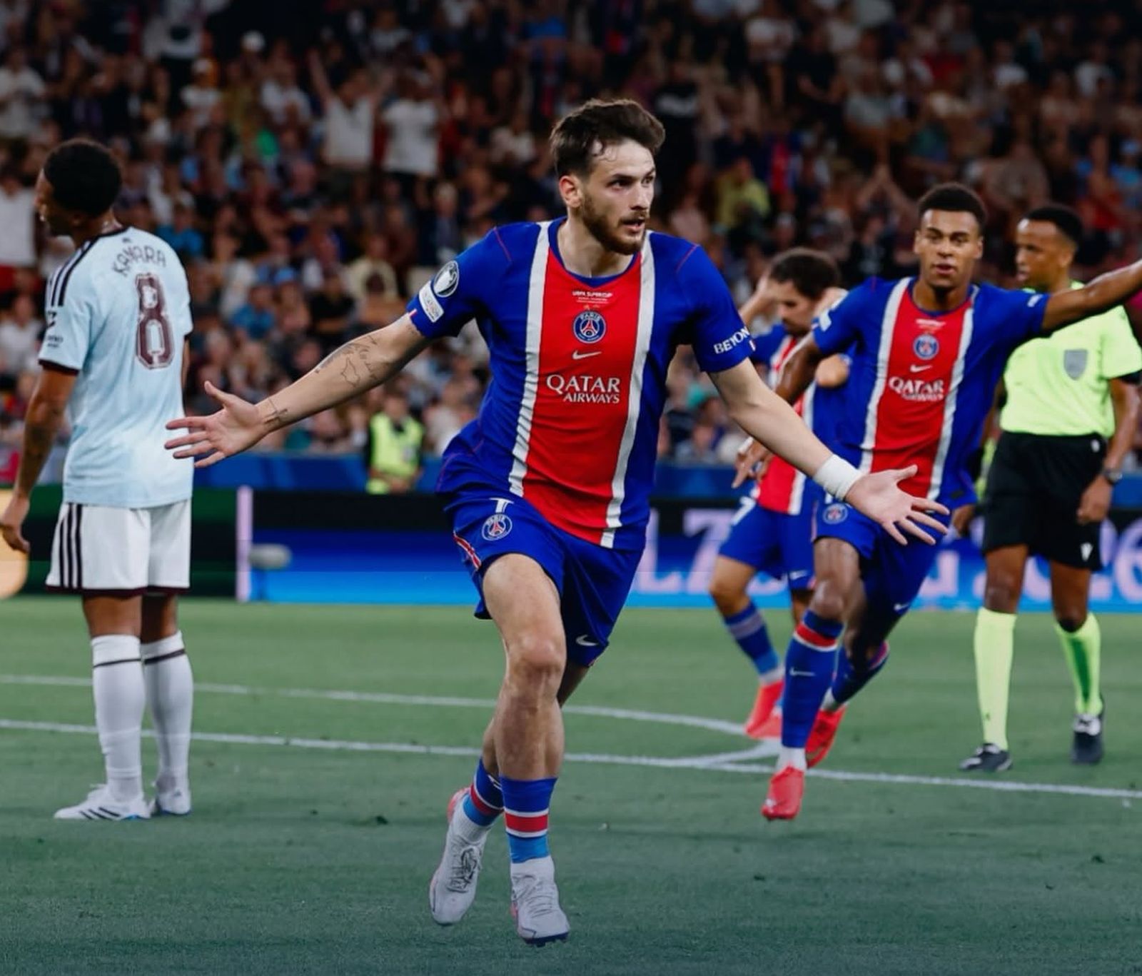 Puști de 17 ani, erou în Supercupa Europei: PSG, campioană