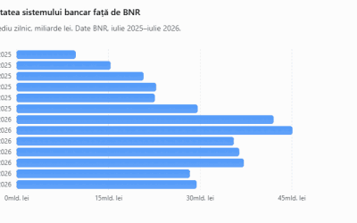 BNR alimentează piața cu 29,4 mld. Lei din surplusul băncilor
