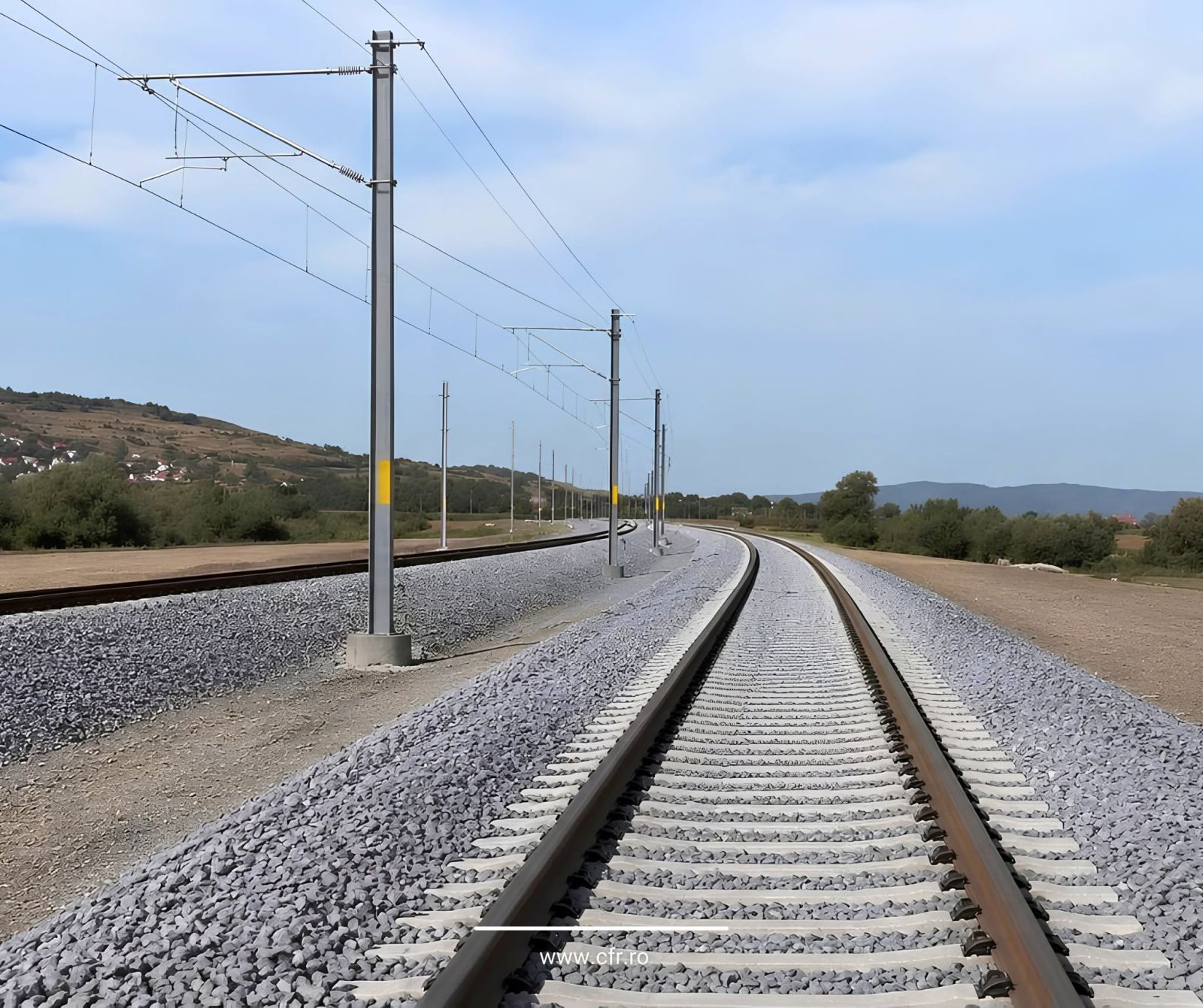 Brașov-Sighișoara: Trenuri de 160 km/h pe noua magistrală
