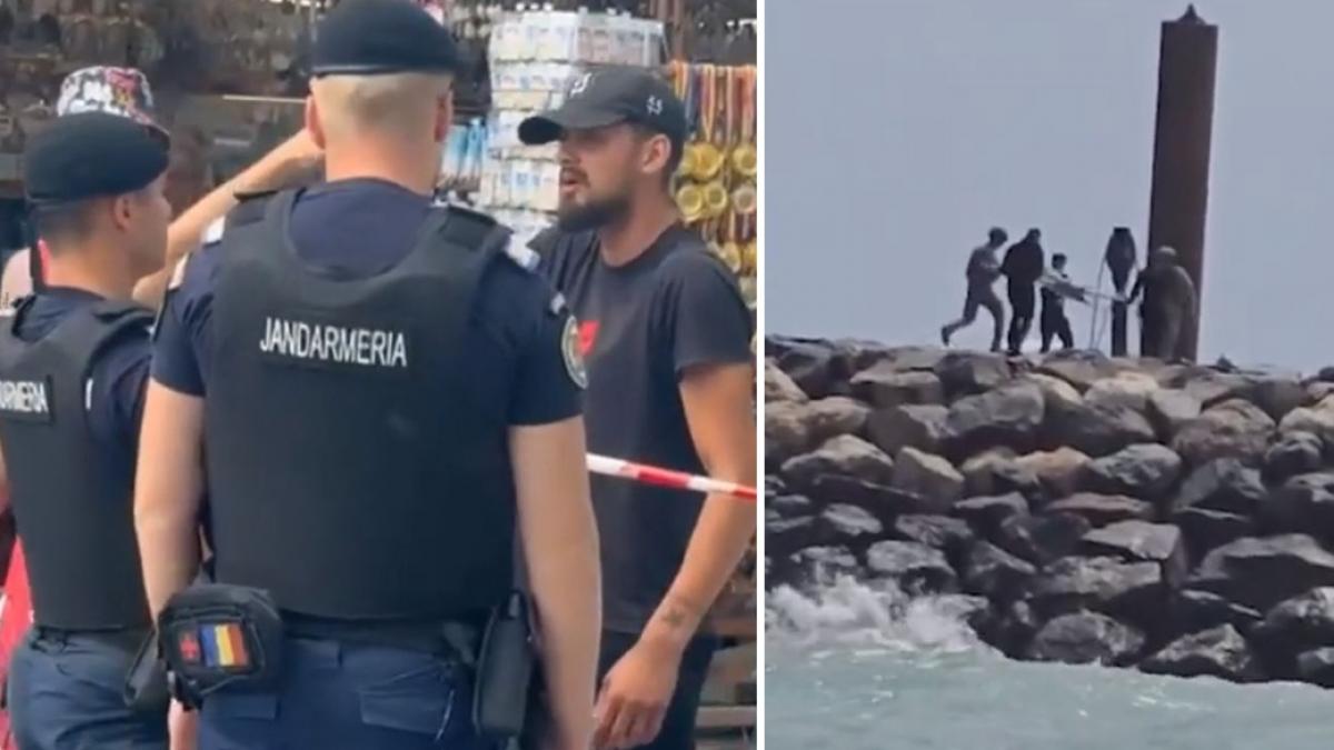 Turiști vs Jandarmi pe plaja cu drona: „Te dau afară”