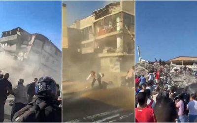 Columbia, îngenuncheată de seism: 111 morți, clădiri prăbușite