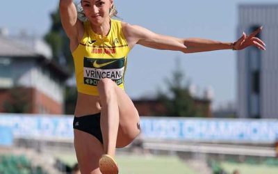 Daria Vrînceanu, argint la triplusalt la CM U20!