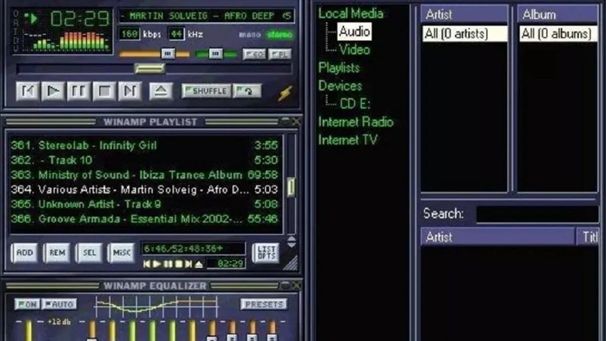 Winamp revine spectaculos, sfidând Spotify