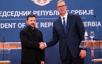 Zelenski, palmă Serbiei? Mutare-șoc lângă Moscova