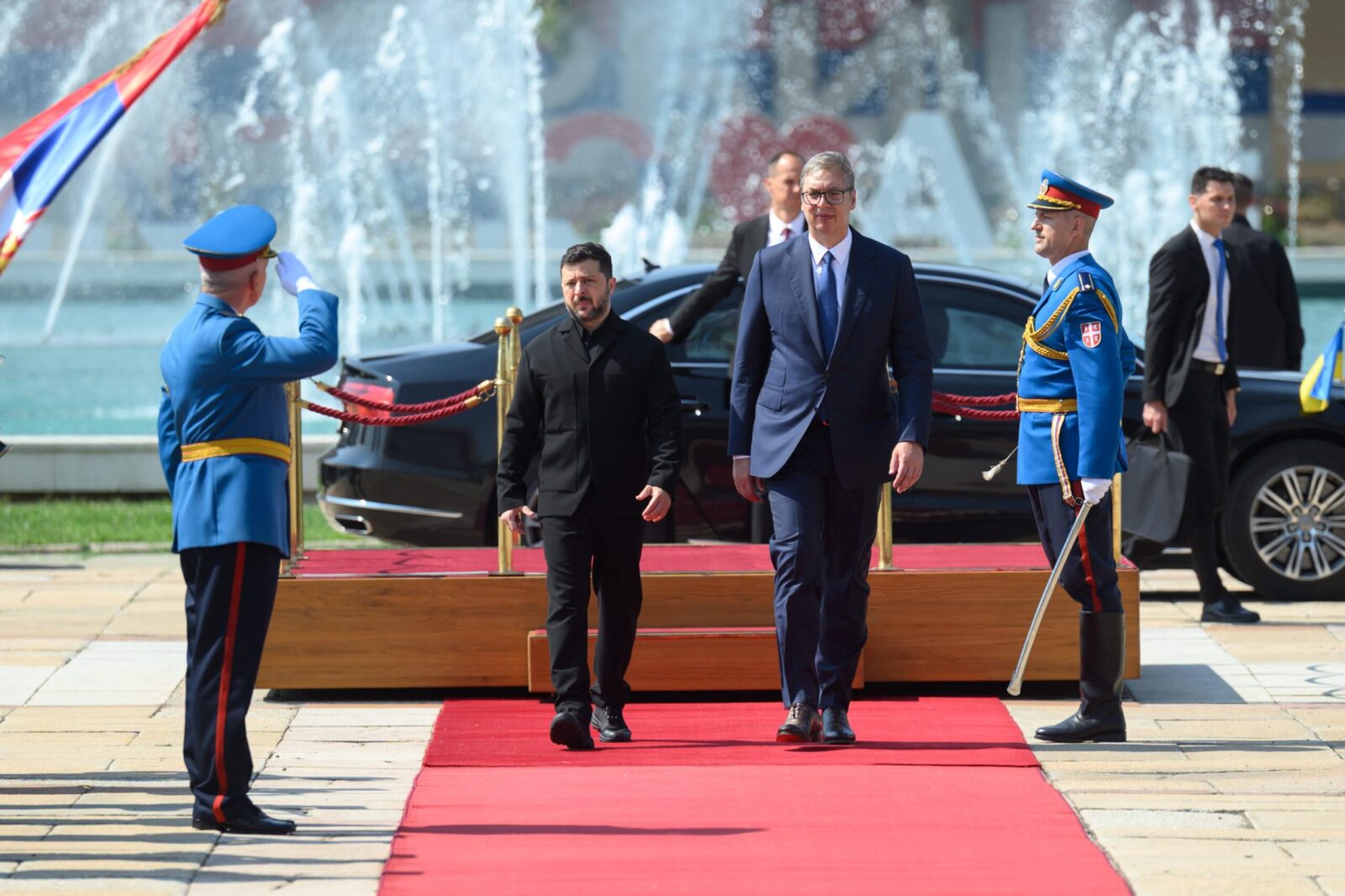 Vucic și Zelenski, întâlnire pentru afaceri: Serbia-Ucraina