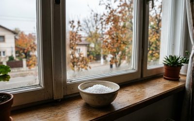 Sare pe pervaz toamna: Trucul ieftin contra dăunătorilor