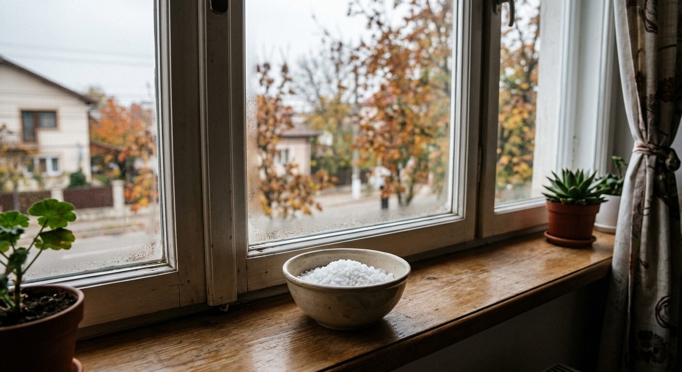 Sare pe pervaz toamna: Trucul ieftin contra dăunătorilor
