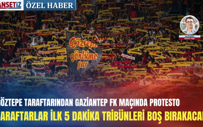 Gaziantep FK, protest Goztepe: 5 minute de tăcere în tribune