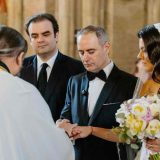 Nazare, cununie religioasă: Naș, ministrul grec al Finanțelor