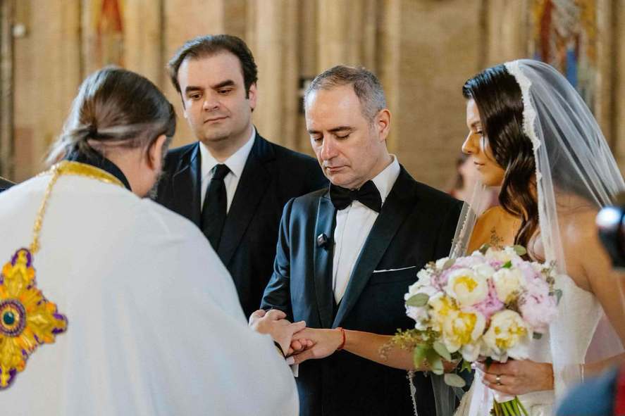 Nazare, cununie religioasă: Naș, ministrul grec al Finanțelor