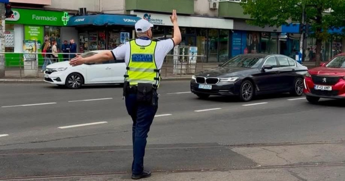Polițiștii pe stradă: Harta intersecțiilor aglomerate din București