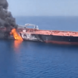 SUA lovește petroliere iraniene, Iranul a atacat portavion
