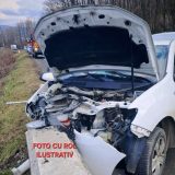Focșănean, prins în cap de pod la Vidra, după un accident