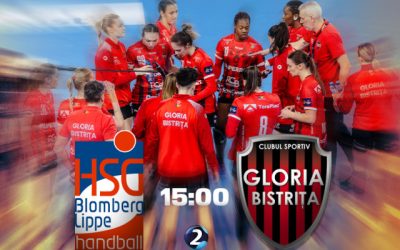 Gloria Bistrița debutează în Champions League pe DGS 2