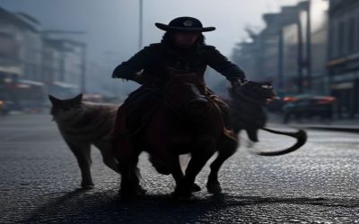 Polițist mușcat la încătușare de un bețiv pe stradă