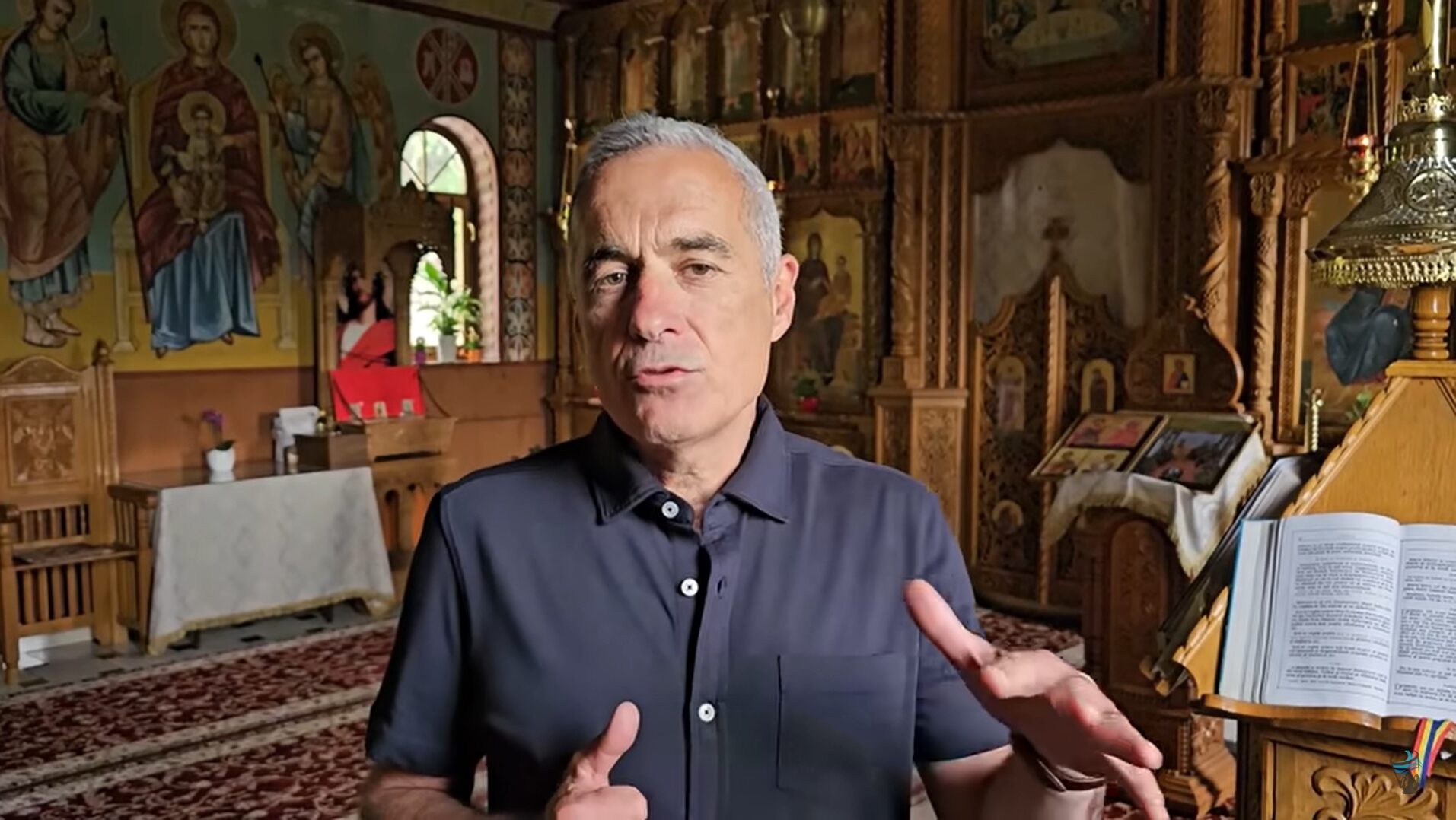 EPISCOPIA HUȘI: Georgescu, interzis politic în biserici