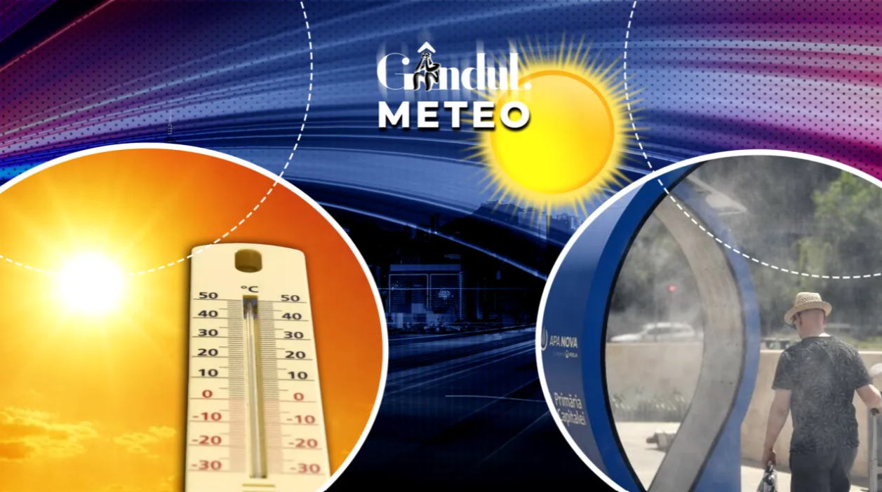 Caniculă la vară: 35 de grade în România