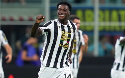 Abankwah, irlandezul, a marcat primul gol în Serie A contra Interului