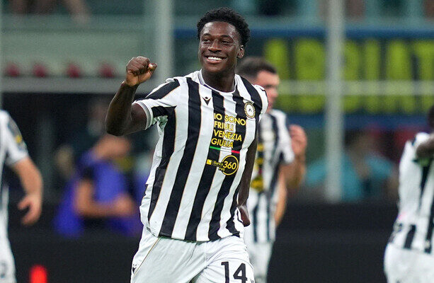 Abankwah, irlandezul, a marcat primul gol în Serie A contra Interului