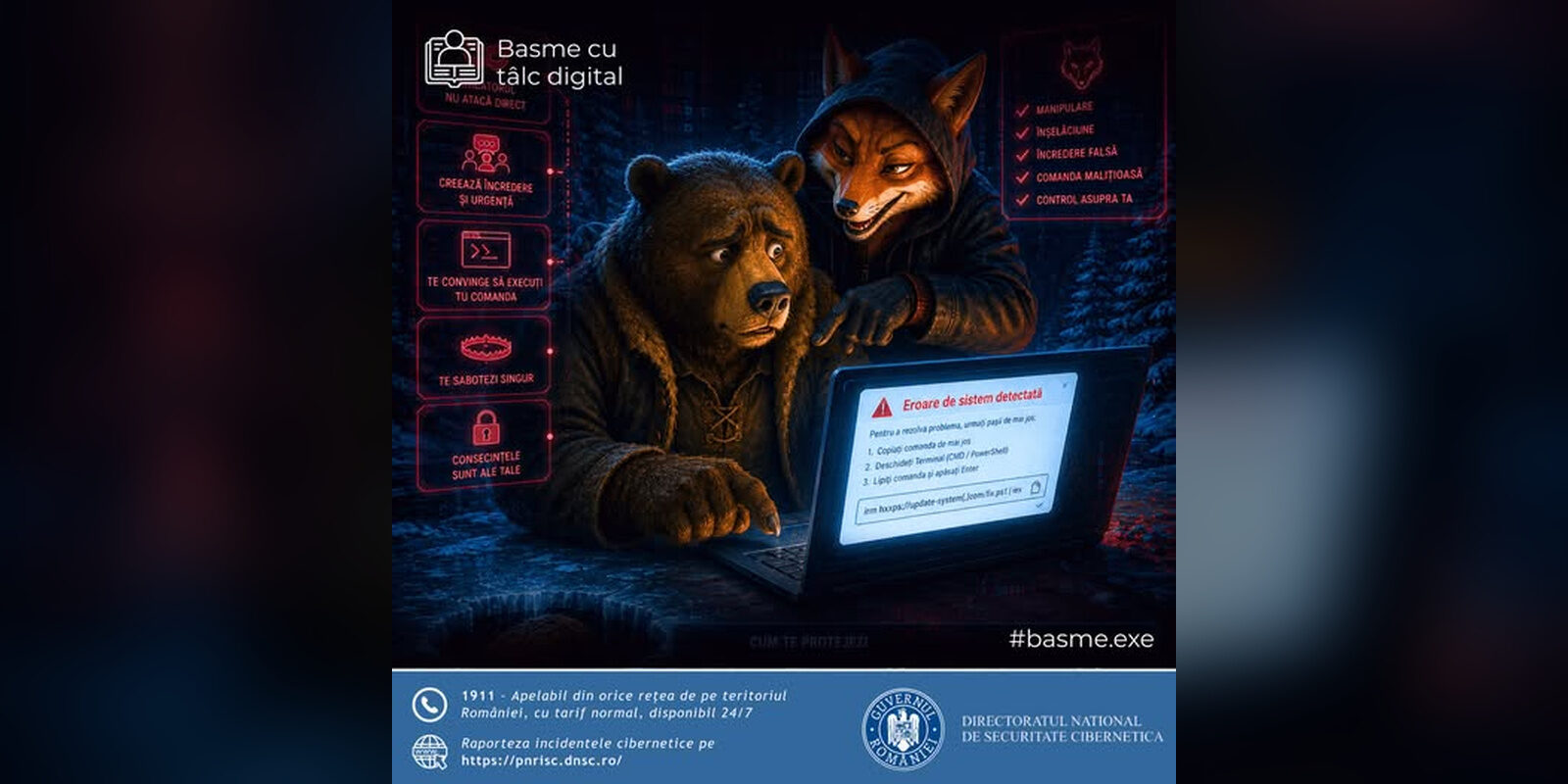 Șoc online: Copiii, vizați de o nouă capcană, lecția: Ursul păcălit