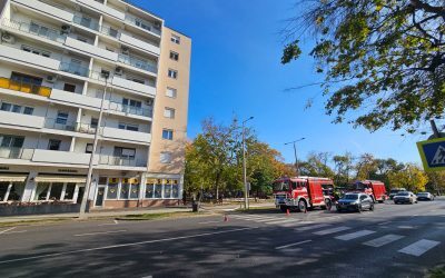 Incendiu într-un bloc din Debrețin, foc mistuitor în bucătărie