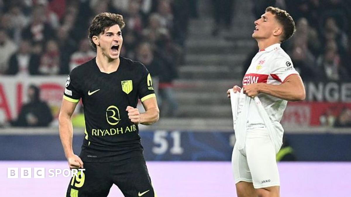 Alvarez înscrie. 10 jucători la Atletico, victorie la Stuttgart
