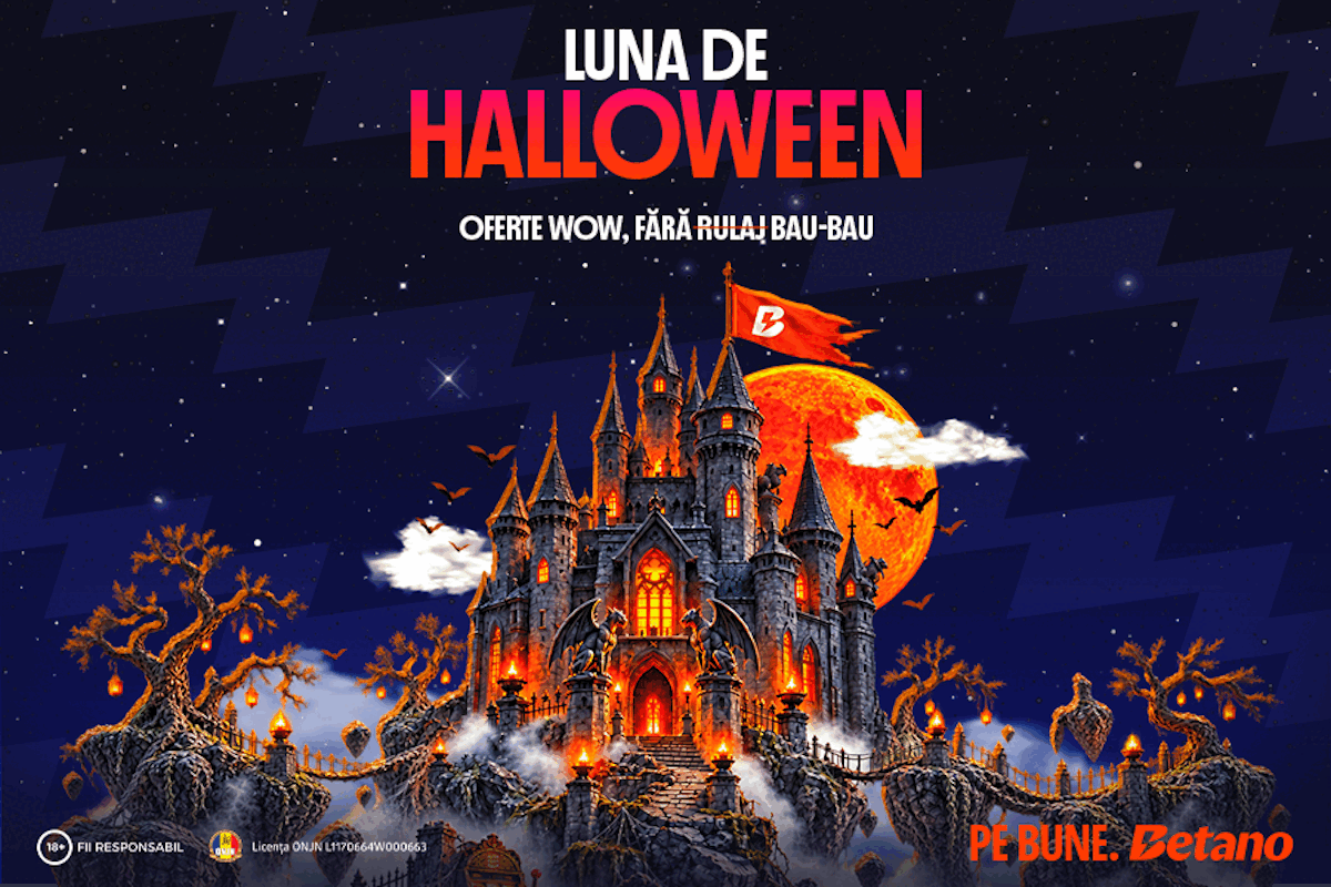 Betano: Halloween pe linie cu premii lună plină