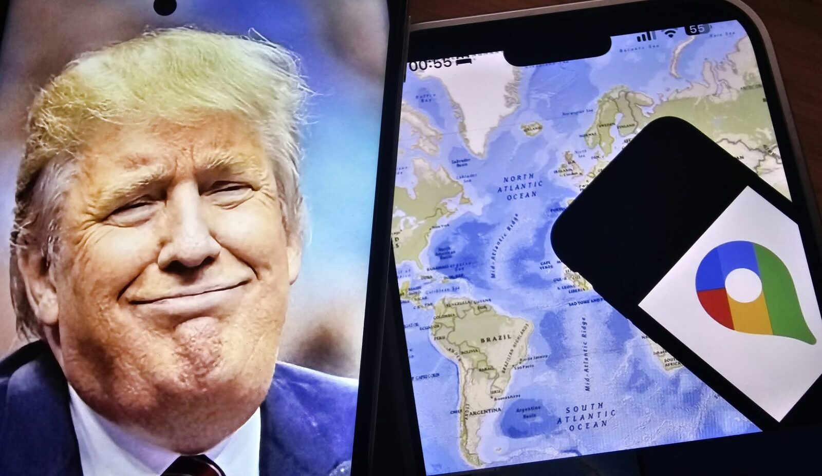 Trump, umilit de Google: Oceanul cu numele său, refuzat ferm