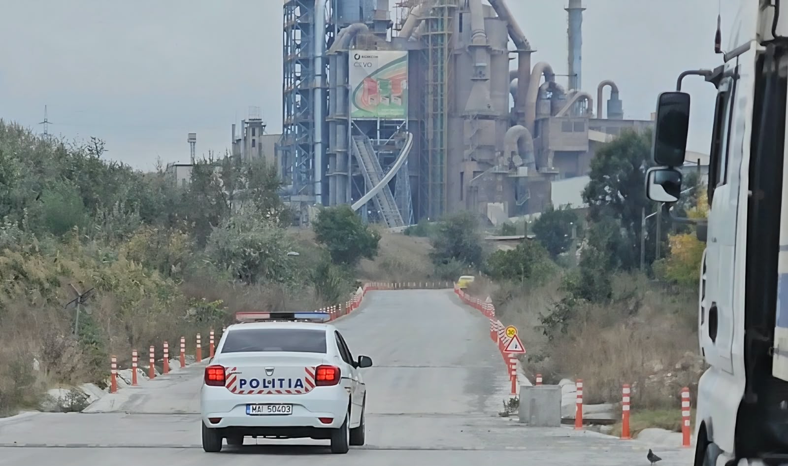 Explozie la fabrica din Medgidia: Doi răniți