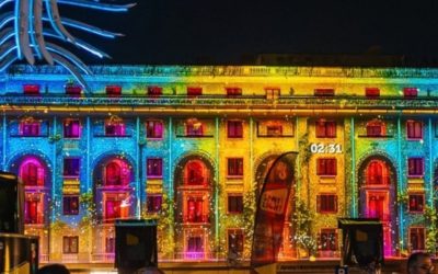 Lumină și artă pe Calea Victoriei: Bucureștiul, captivat de un festival spectaculos