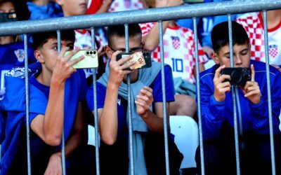 Copii traumatizați la meciul din Liga Națiunilor