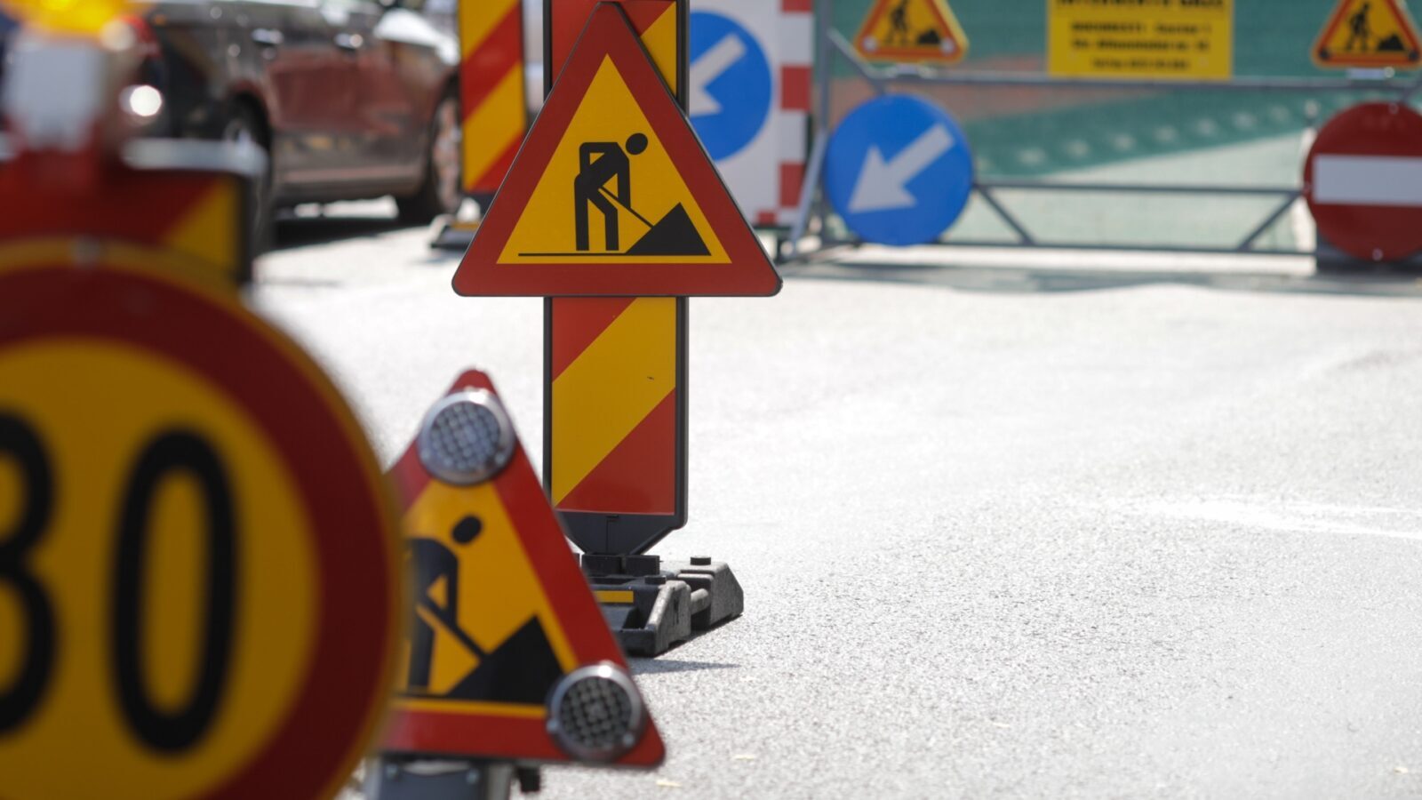 Carosabil surpat pe Bulevardul Alexandru Averescu, trafic restricționat