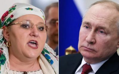 Șoșoacă, urare AI pentru Putin. Se poartă cu liderul de la Kremlin