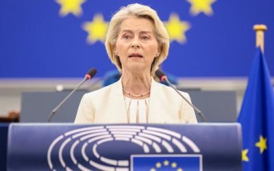 Ursula von der Leyen, la Kiev: Sprijin total pentru Zelenski