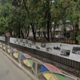 Pajura Brâncoveanu: Creație pe gardul liceului